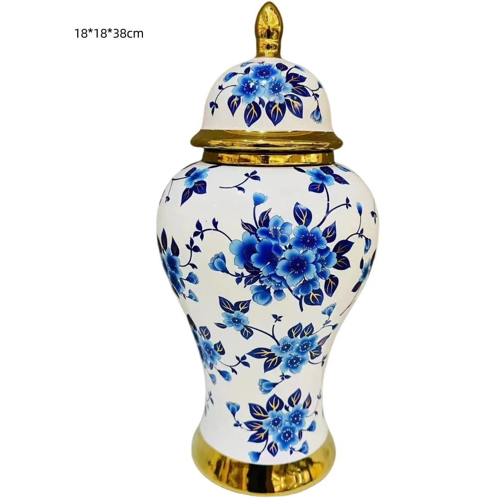 Maceta de jengibre moderna, florero de boda, florero de platino, decoración nórdica para el hogar, sala de estar, dormitorio, mesa de comedor, jarrones decorativos