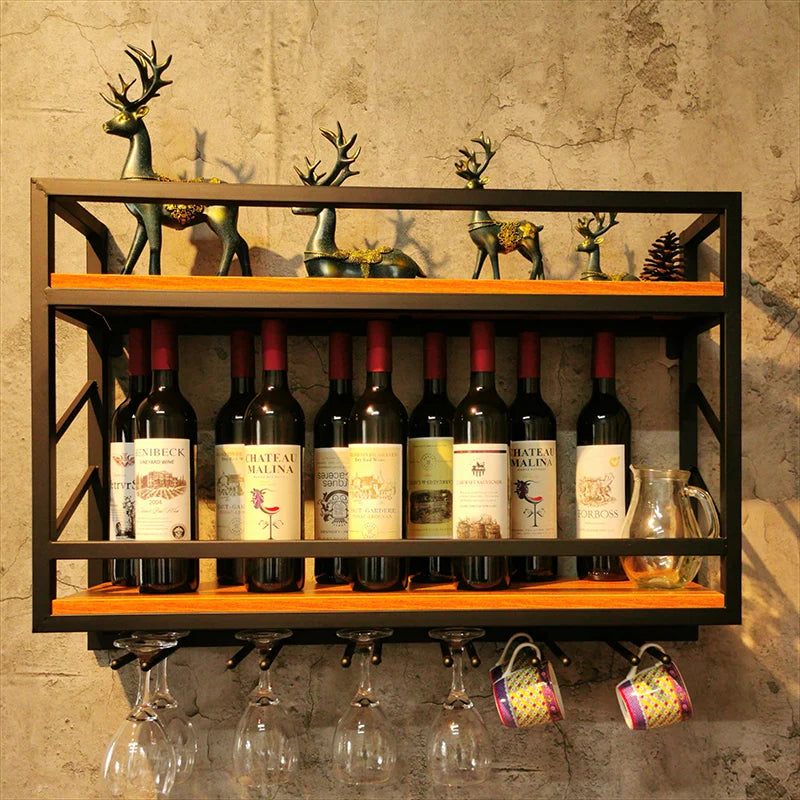 Estantes de lujo, mueble de Bar, sala de estar, cocina, almacenamiento, restaurante, exhibición, gabinete de vino moderno, Estante de madera, muebles de moda