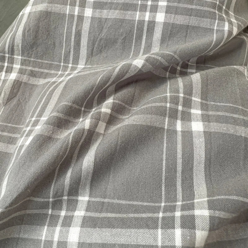 Juego de cama de algodón lavado nórdico, funda nórdica con funda de almohada, sábanas, funda de edredón, juego de ropa de cama individual tamaño Queen