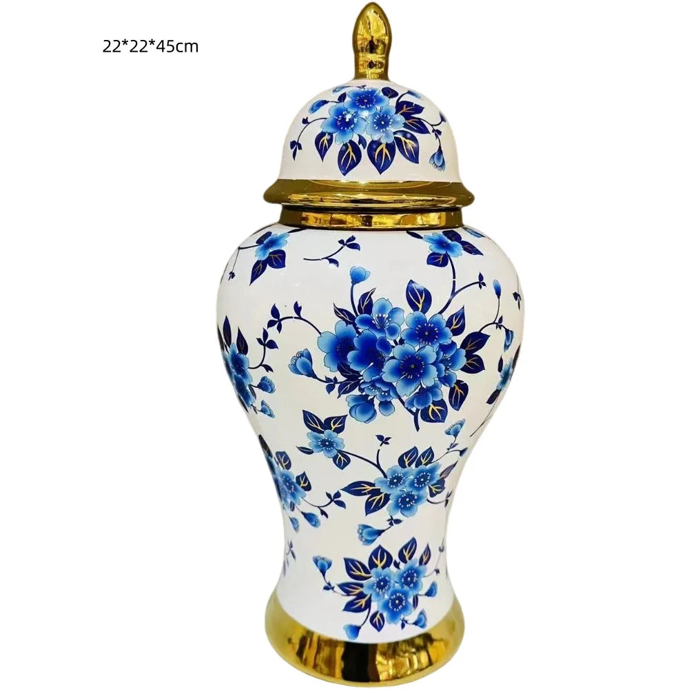 Maceta de jengibre moderna, florero de boda, florero de platino, decoración nórdica para el hogar, sala de estar, dormitorio, mesa de comedor, jarrones decorativos