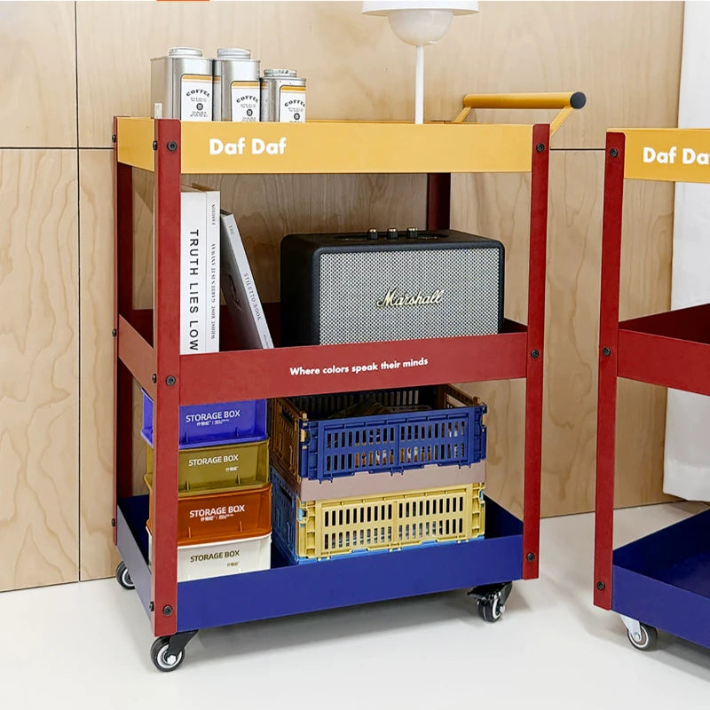 Carrito con Estantes para Almacenamiento de Revistas, Estante para Artículos de Baño y Dormitorio, Estante para Especias de Cocina, Estantes Organizadores, Artículos para el Hogar en Liquidación