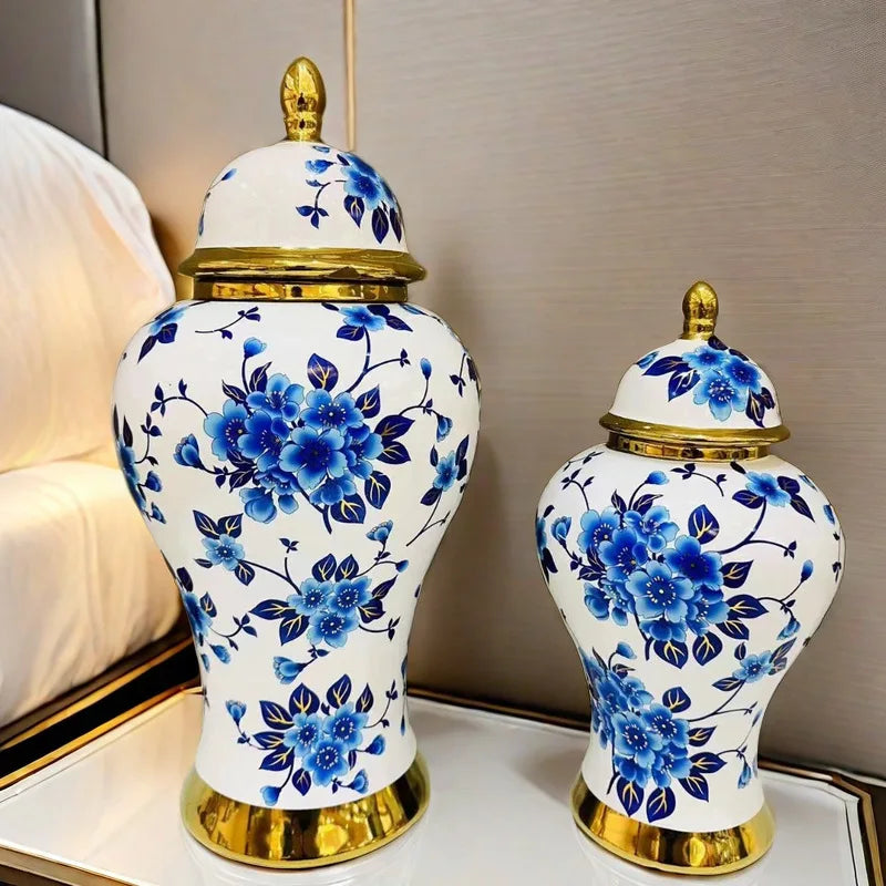 Maceta de jengibre moderna, florero de boda, florero de platino, decoración nórdica para el hogar, sala de estar, dormitorio, mesa de comedor, jarrones decorativos