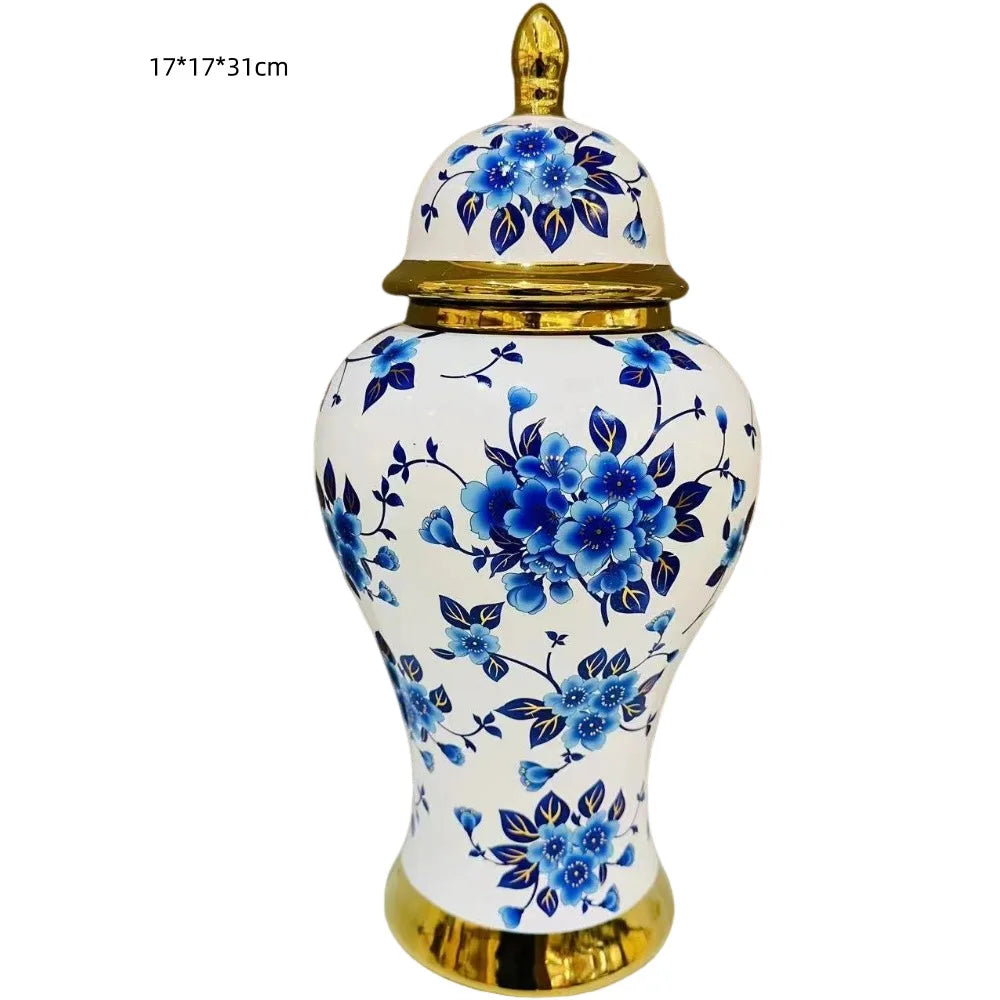 Maceta de jengibre moderna, florero de boda, florero de platino, decoración nórdica para el hogar, sala de estar, dormitorio, mesa de comedor, jarrones decorativos
