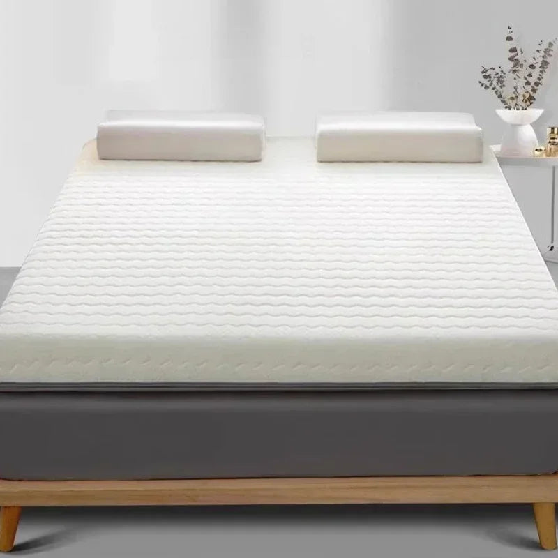 Colchones de Látex Modernos de Lujo de 100x200, 120x200, 150x200, 180x200, 200x220 cm, Colchones con Espuma Viscoelástica, Muebles para el Dormitorio