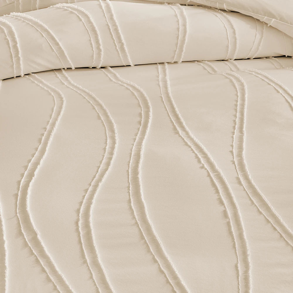 Juego de Ropa de Cama con Funda Nórdica, Tamaños Twin, Full, Queen, King, 135x200, Funda Nórdica Nórdica 240x220, Ropa de Cama Individual y Matrimonial con Rayas, 200x200
